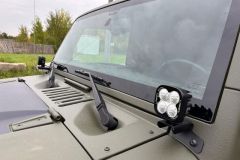 Jeep Wrangler mit Umbau und Raptor-Lackierug in Grün