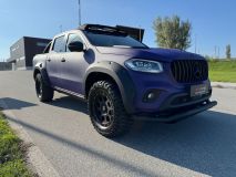 Mercedes X-Klasse Tuican mit Raptor Lack