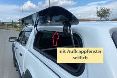Aeroklas Hardtop mit Ausstellfenstern seitlich Ford Ranger