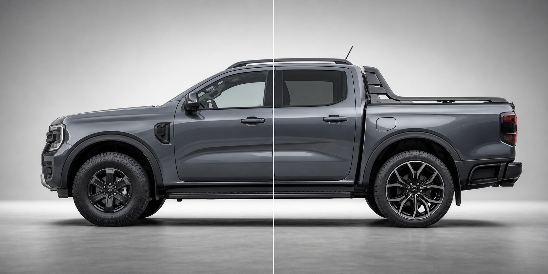 Ford Ranger Alufelgen 2 Vergleich Ford Ranger 18 und 20 Zoll